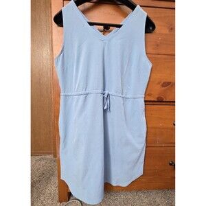 Elegant Blue Midi Dress